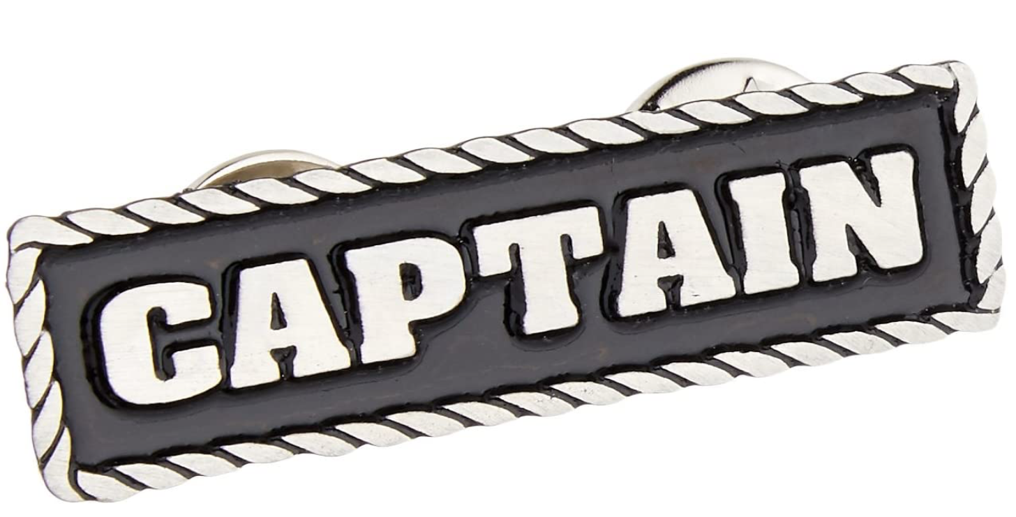 Rank - Captain Pin